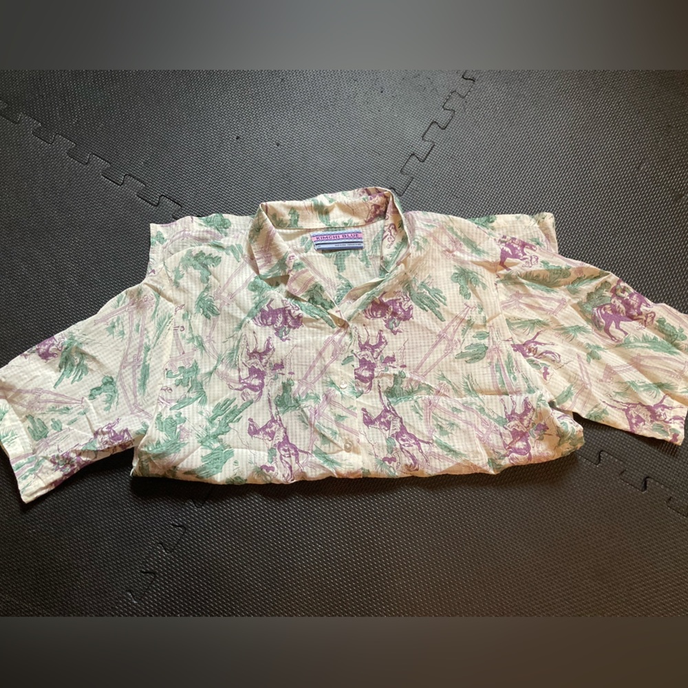 Kimchi Blue Out West button down shirt - size L - new W/O tags